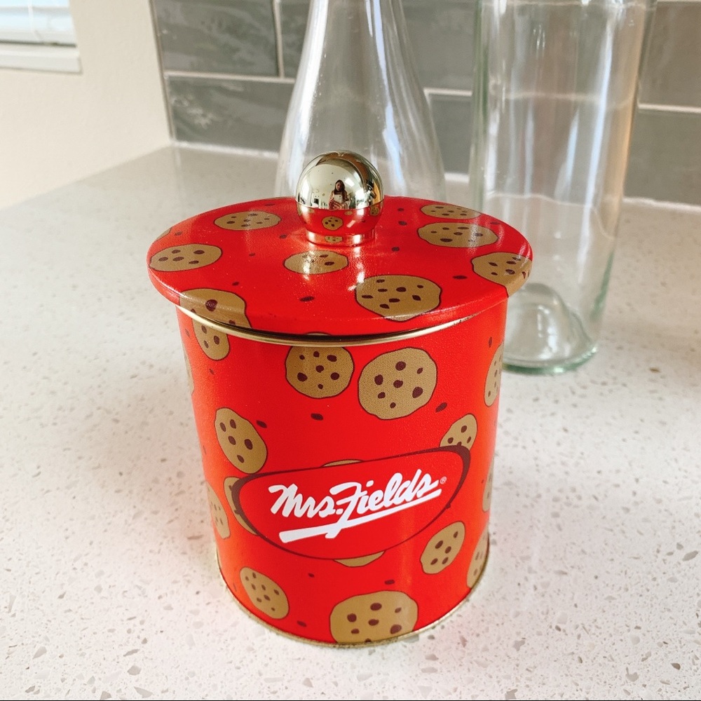 mrs. fields vintage cook jar